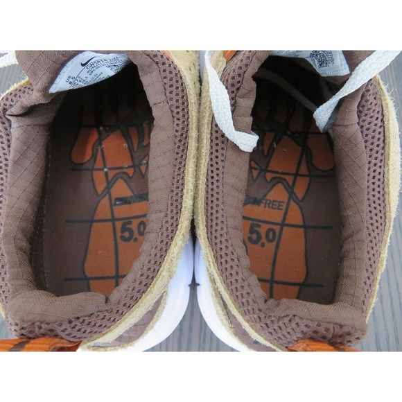 Nike Free Trail 5.0 Shoes Mens Size 8.5 Brown Suede Running Sneakers CW5814-200 main image 11